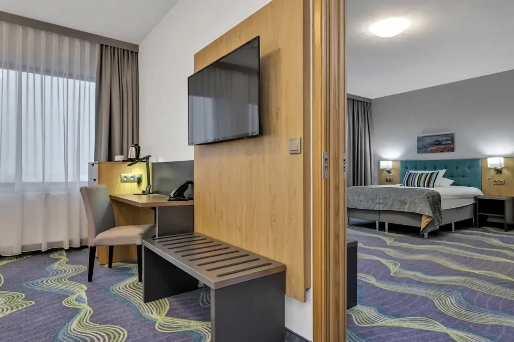 Superior double room Hotel Aurora at the Keflavik Airport